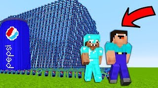 НУБ И ПРО ПРОТИВ ЦУНАМИ ИЗ ПЕПСИ В МАЙНКРАФТ ! КАК ВЫЖИТЬ НУБУ? MINECRAFT ТРОЛЛИНГ ЛОВУШКА