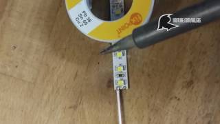 Tutorial: LED Streifen löten