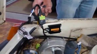 Установка би-ксеноновой линзы на ЗАЗ 1102