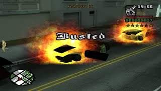 GTA SA BUSTED 68 (Groove Street Families edition)