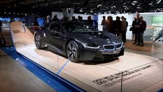Обзор BMW i8 Красивый Спорт кар