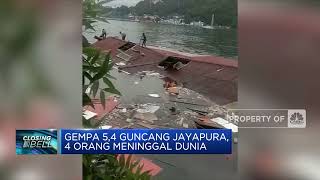 Gempa 5,4 Guncang Jayapura, 4 Orang Meninggal Dunia