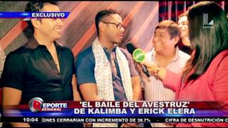 Kalimba y su reto musical con la orquesta de los "Hermanos Yaipen"
