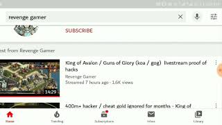 Revenge Gamer Exposing Koa /Gog developers ~King of Avalon