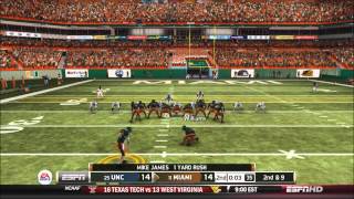 PFP Season 1 Week 7 UNC @ Miami (Bucs)