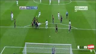 C.Ronaldo frikik Barcelona :(