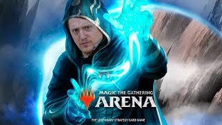 Празднуем выход видео о протекторах Играем драфты MTG Arena - Утренний Бобров