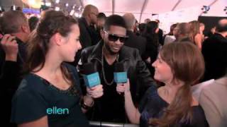 Web Exclusive: Usher Brings the Love to the AMAs