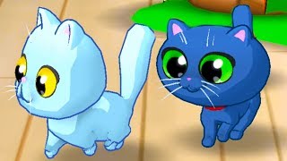 МОЙ ПРИЮТ для КОШЕК #4 мультяшная игра про котят с Кидом. Кормим и ухаживаем за котами #ПУРУМЧАТА