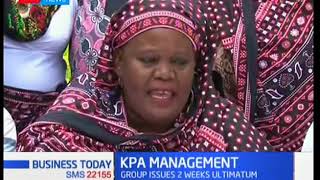 Coast region lobby group protest against privatisation of Kenya Ports Authority