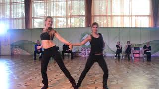 ХАСТЛ, discofox, Siberian Jam 2019, Точь в Точь, Боровская Ольга и Соколова Ольга