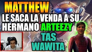 PELEA DE PETER PARKERS | ARTEEZY VS MATTHEW FEAT SMASH | DOTA 2