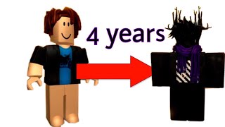 My roblox avatar evolution (2015 - 2019)