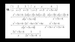 Solucion al ejercicio 140 18 del algebra de Baldor