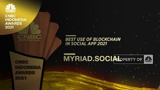 Myriad.Social Raih ‘Best Use of Blockchain In Social App 2021’