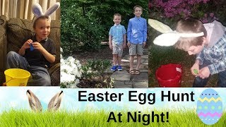 Easter Mass, Egg Hunt, and Baskets with 9 Year Old and 5 Year Old