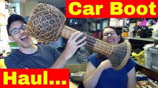 Car Boot Sale haul & chat - Some really cool finds...