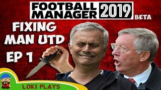 Football Manager 2019 - Manchester United EP1 - IT'S PURPLE! - FM19 Beta Save