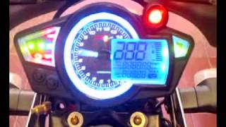 Koso RX1N On Yamaha V ixion LC 4V 150 EFI [ V-Black SRE ]