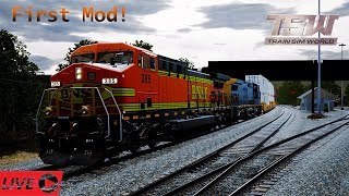 Train Sim World - Mod Tutorial - BNSF AC4400CW - First Mod Ever! (Old Way)