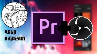 как вставить видео с obs в adobe premiere