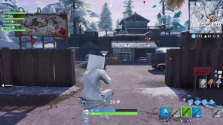 Прохождение последней недели в Fortnite PVP на PS4