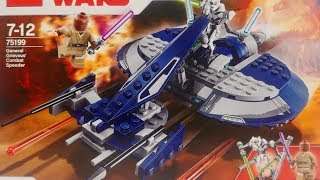 Lego Star Wars | Лего Звездные войны 75199 Боевой спидер генерала Гривуса