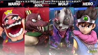 Taki/Tropical vs Babs/Skilly @ The ArcadiaN! Alex's 0-2 BBQ & Foot Massage