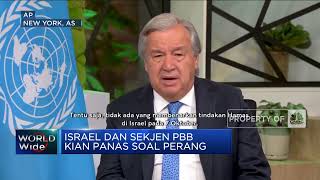 Israel & Sekjen PBB Kian Panas Soal Perang