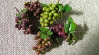 COMO HACER UN RACIMO DE UVAS