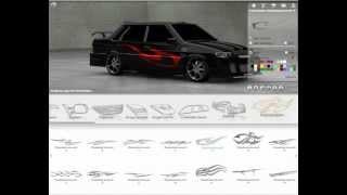 Прокачка машины Lada Samara!