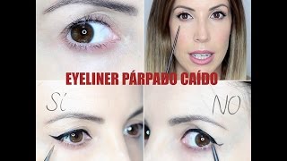 EYELINER PARA PARPADOS CAIDOS O ENCAPOTADOS : EYELINER FOR HOODED EYES