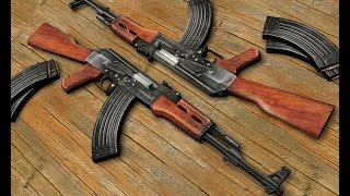 Своими руками удивительные поделки из дерева - Автомат Калашникова