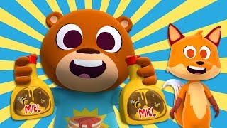 El Oso Goloso - Las Canciones del Zoo 4 | El Reino Infantil