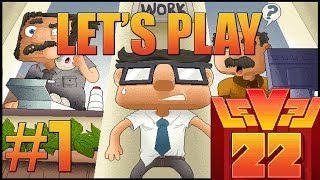 Let's Play Level 22 Gary's Misadventures (part 1 - Late [blind])