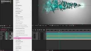 After Effects tutorial-Particles Text