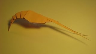 Origami Shrimp Easy