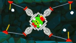 Bad Piggies #8 ЧЕЛЛЕНДЖ ИСПЫТАНИЕ в мультик игре про машинки / свинка как человек паук #МК