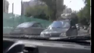 Дура за рулем получила по заслугам