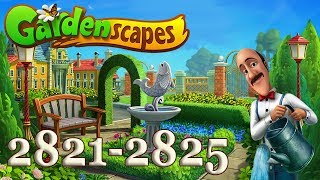 GardenScapes level 2821, 2822, 2823, 2824, 2825