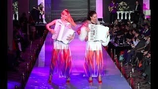 FASHION WEEK "LiubAnya" Аккордеонистки России - дуэт "ЛюбАня"  [кавер группа]