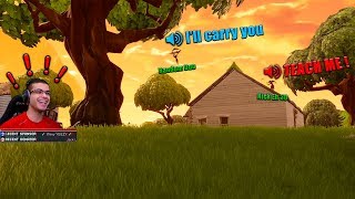 Random Duos with a kid...but he's basically a Pro!