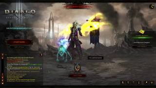4K UHD Diablo III Patch 2.6.5 HC S17 GR70 4 Elements Wizard