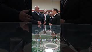 Лукашенко: Мы уже смотрим на электрификацию дороги от Бреста до Казани! #shorts