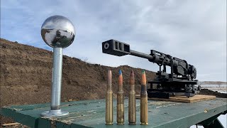 Огромный шарик от подшипника против .50 BMG | Идём вразнос 