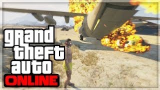 GTA 5 | Cargo Plane Madness (GTA V Online Funny Moments)
