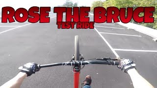 Bikepark & Street | Downhill & Dirtbike | Wheelies | Rose The Bruce Testfahrt | sylex fährt