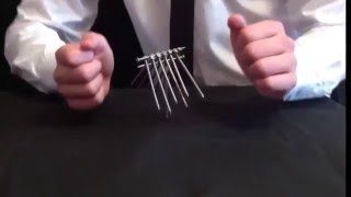 ТРЮК С ГВОЗДЯМИ, КОТОРЫЙ УДИВИТ ВАШИХ ДРУЗЕЙ!│Эксперименты
