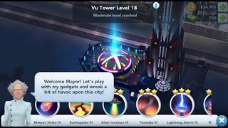 SimCity BuildIt High level gameplay all disasters