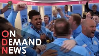 Manchester City Celebrate HISTORIC Treble Win With Victory Parade